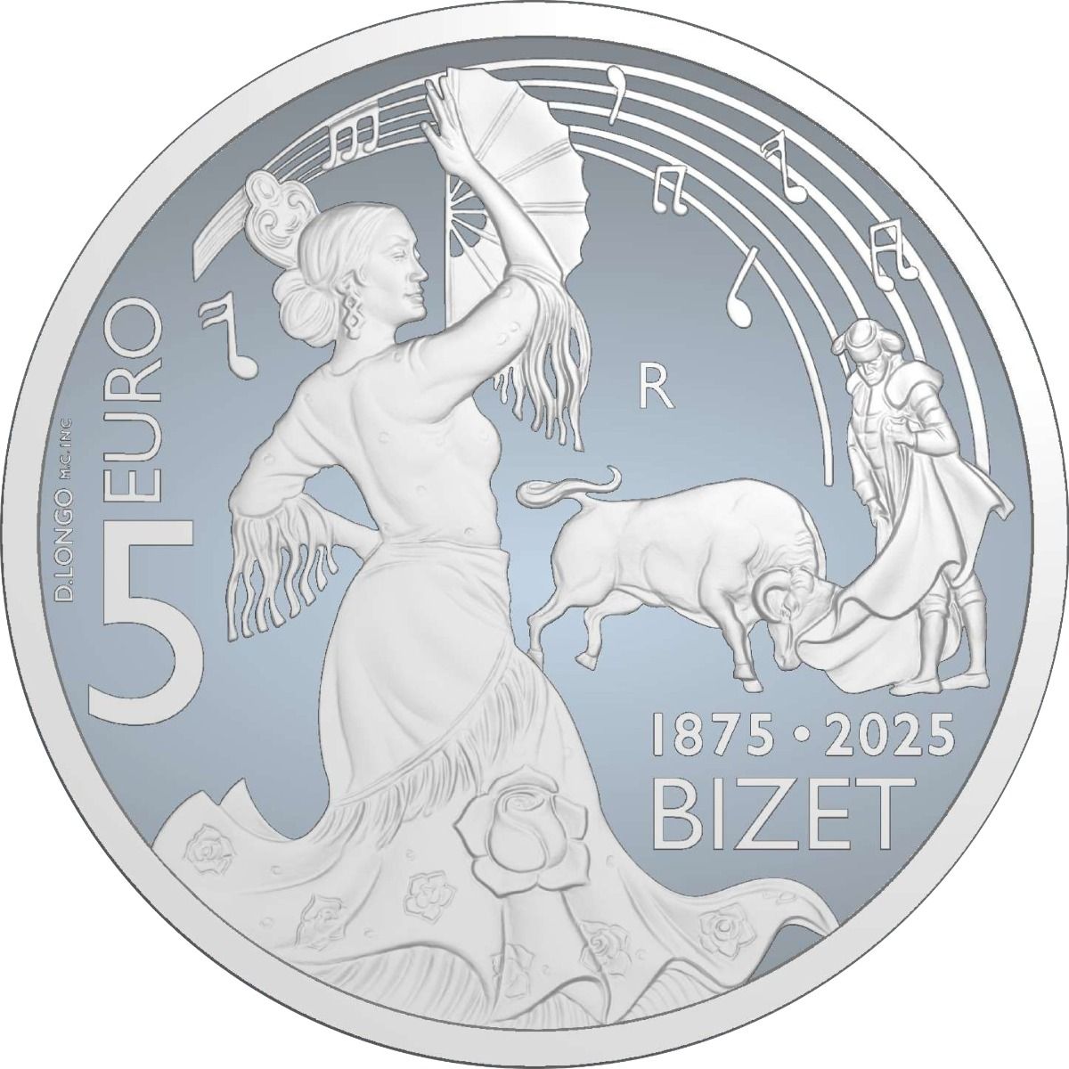 2025 Georges Bizet 5€ - San Marino Proof